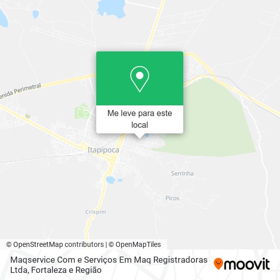 Maqservice Com e Serviços Em Maq Registradoras Ltda mapa