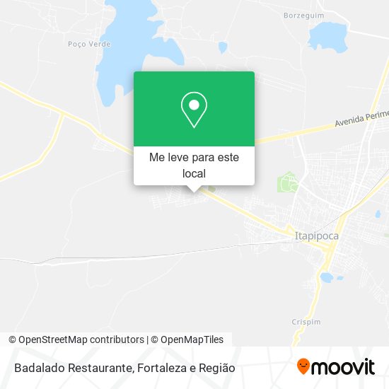 Badalado Restaurante mapa