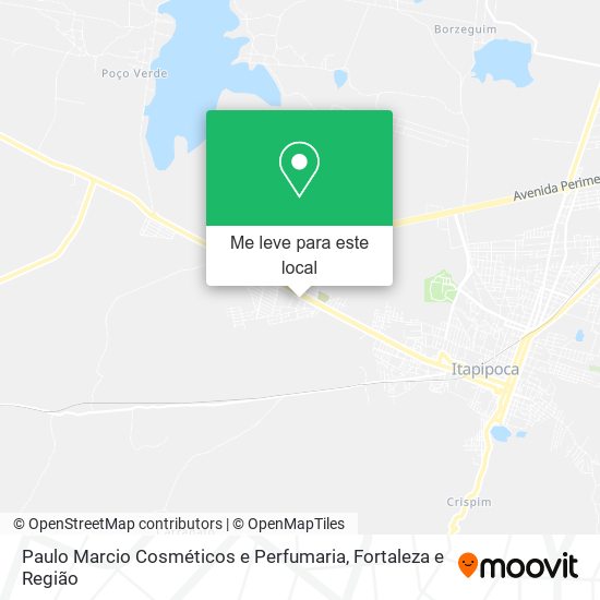 Paulo Marcio Cosméticos e Perfumaria mapa