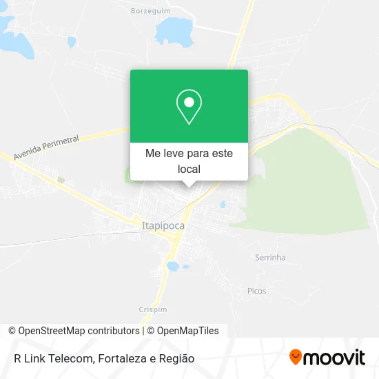 R Link Telecom mapa