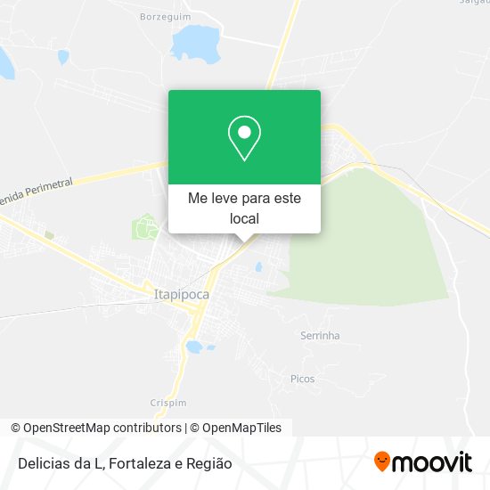 Delicias da L mapa