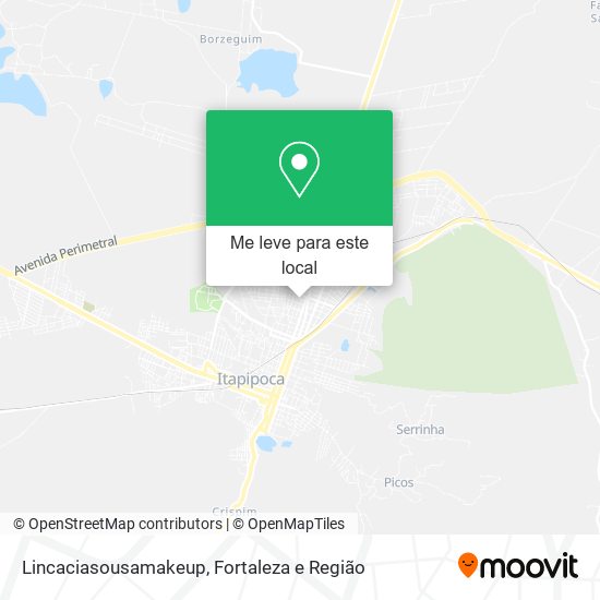 Lincaciasousamakeup mapa