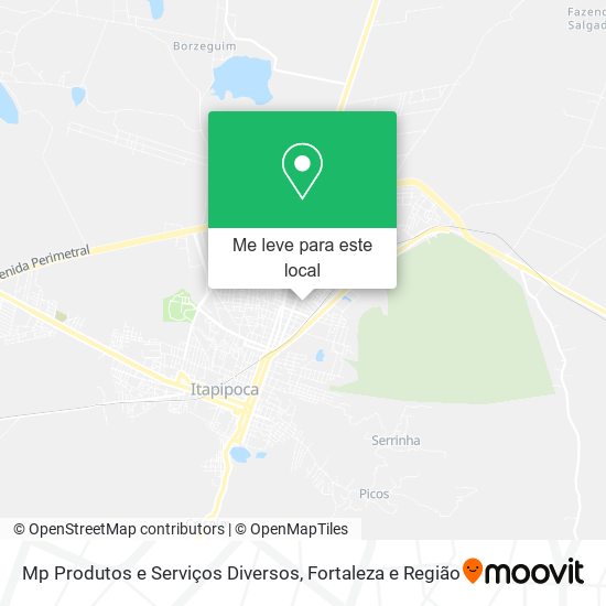 Mp Produtos e Serviços Diversos mapa