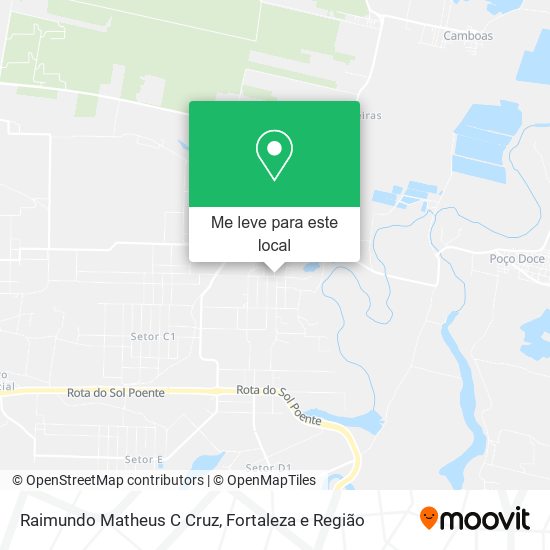 Raimundo Matheus C Cruz mapa