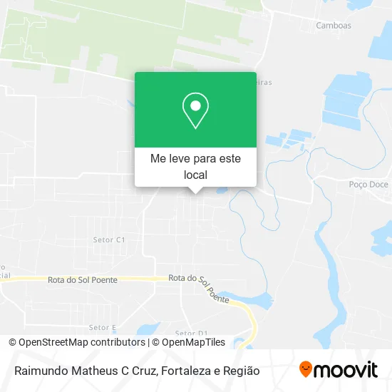 Raimundo Matheus C Cruz mapa