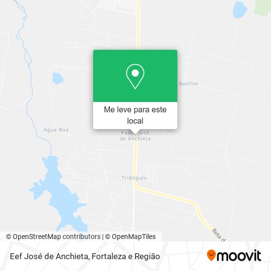 Eef José de Anchieta mapa