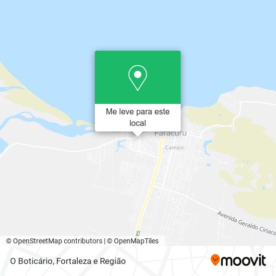 O Boticário mapa