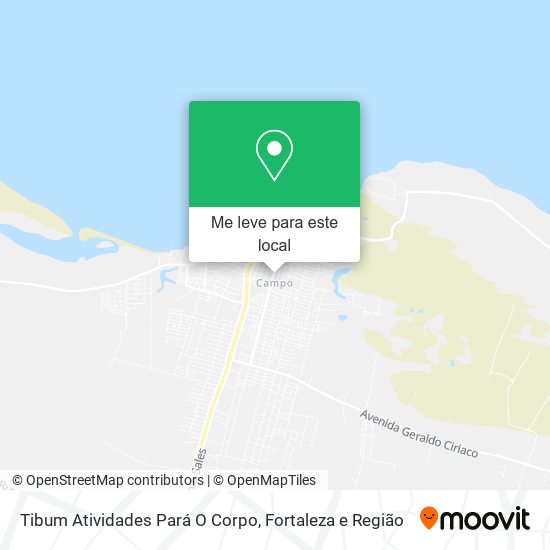 Tibum Atividades Pará O Corpo mapa