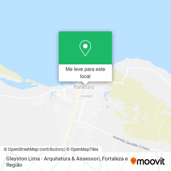 Gleyston Lima - Arquitetura & Assessori mapa