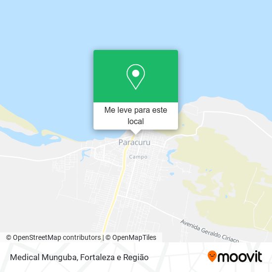 Medical Munguba mapa