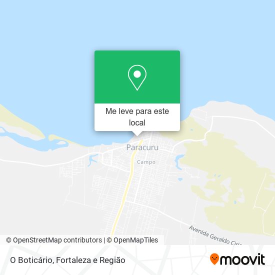 O Boticário mapa