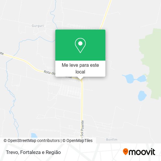 Trevo mapa