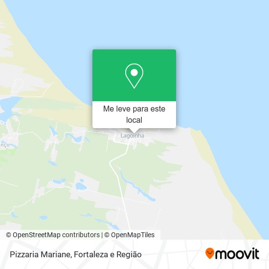 Pizzaria Mariane mapa