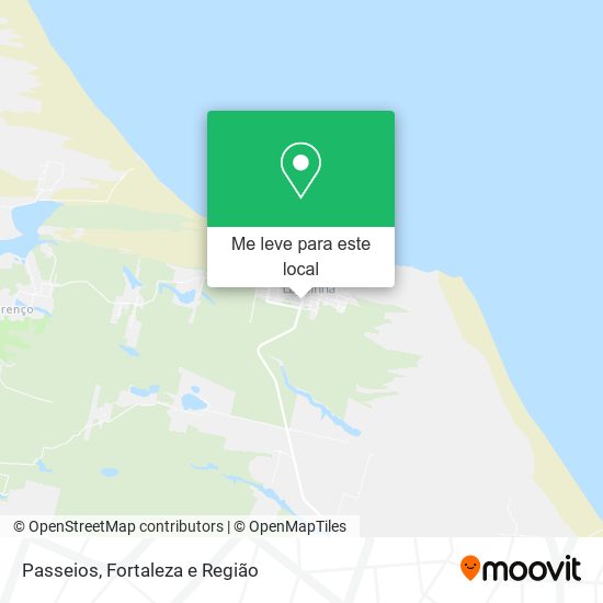 Passeios mapa