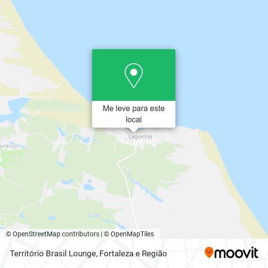 Território Brasil Lounge mapa