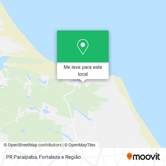 PR Paraipaba mapa