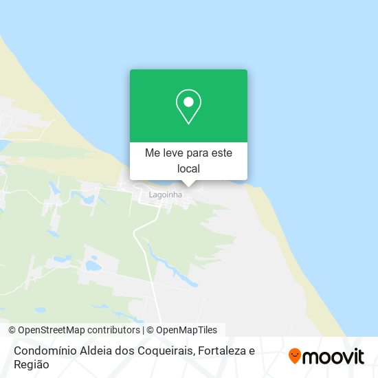 Condomínio Aldeia dos Coqueirais mapa