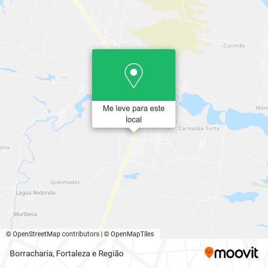 Borracharia mapa