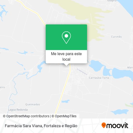 Farmácia Sara Viana mapa