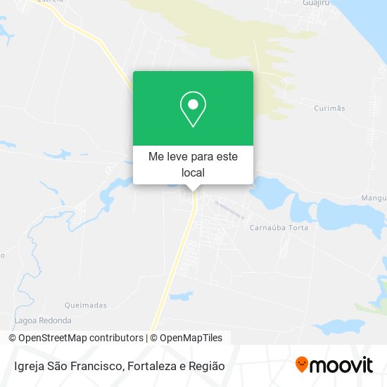 Igreja São Francisco mapa