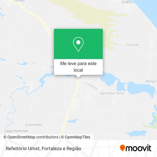 Refeitório Umst mapa
