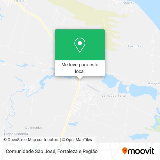 Comunidade São José mapa