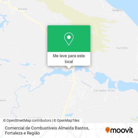 Comercial de Combustiveis Almeida Bastos mapa
