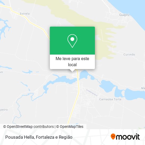 Pousada Hella mapa