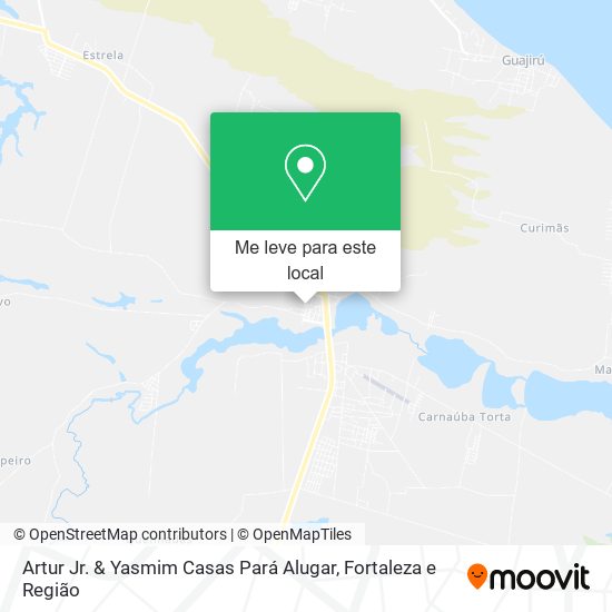 Artur Jr. & Yasmim Casas Pará Alugar mapa