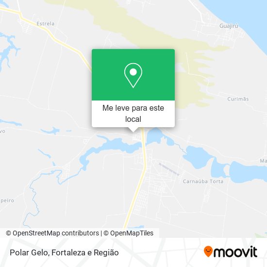 Polar Gelo mapa