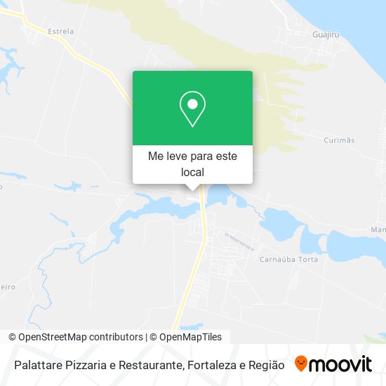 Palattare Pizzaria e Restaurante mapa