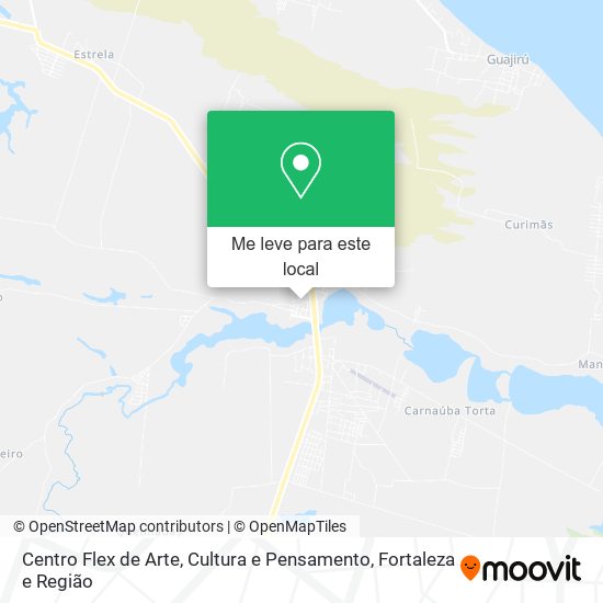 Centro Flex de Arte, Cultura e Pensamento mapa