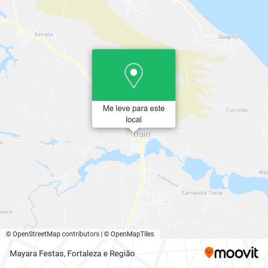 Mayara Festas mapa