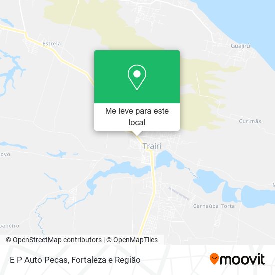 E P Auto Pecas mapa
