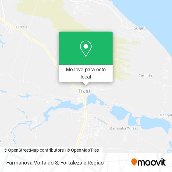Farmanova Volta do S mapa