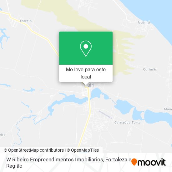 W Ribeiro Empreendimentos Imobiliarios mapa