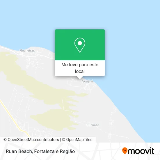 Ruan Beach mapa