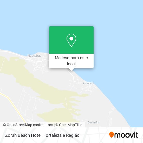 Zorah Beach Hotel mapa