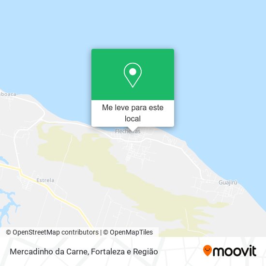 Mercadinho da Carne mapa