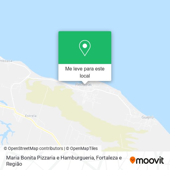 Maria Bonita Pizzaria e Hamburgueria mapa