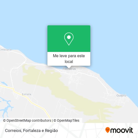 Correios mapa