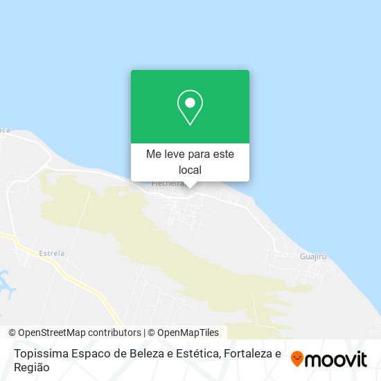 Topissima Espaco de Beleza e Estética mapa