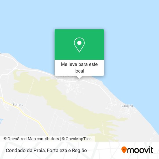 Condado da Praia mapa
