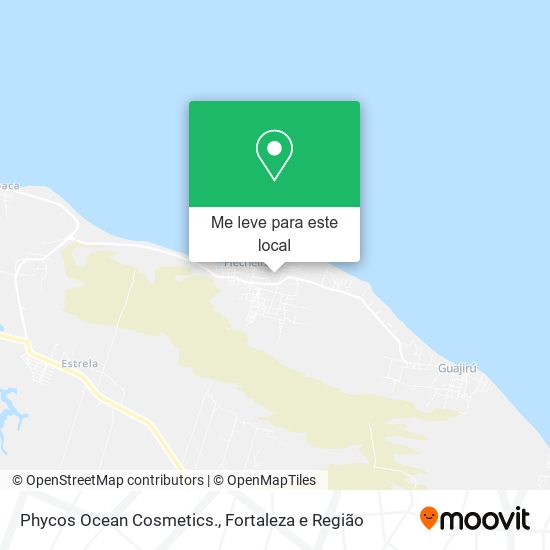 Phycos Ocean Cosmetics. mapa