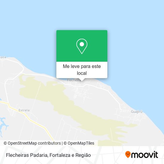 Flecheiras Padaria mapa