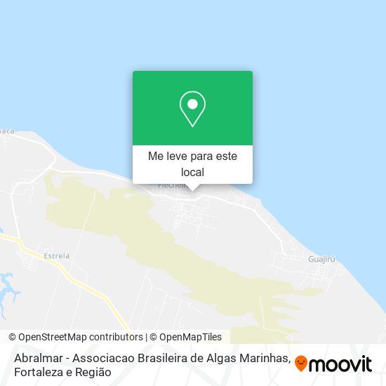 Abralmar - Associacao Brasileira de Algas Marinhas mapa