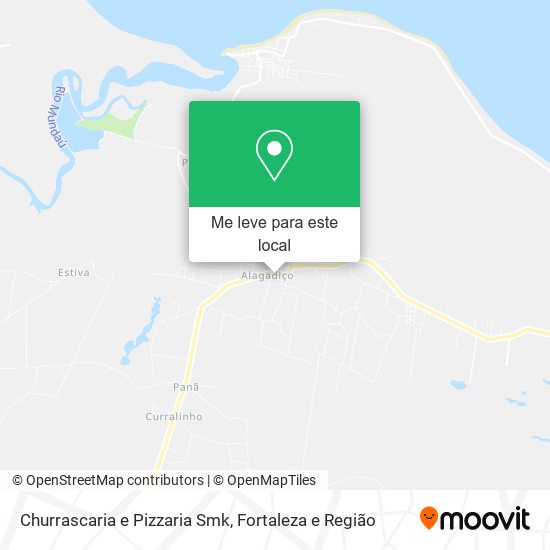 Churrascaria e Pizzaria Smk mapa