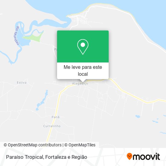 Paraíso Tropical mapa