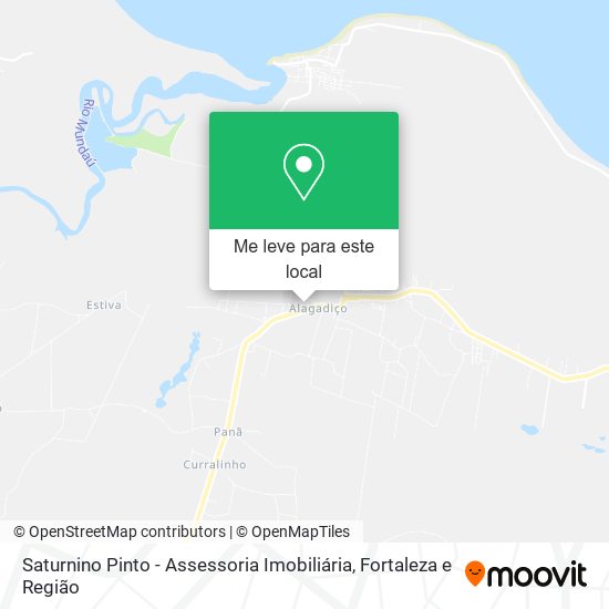 Saturnino Pinto - Assessoria Imobiliária mapa