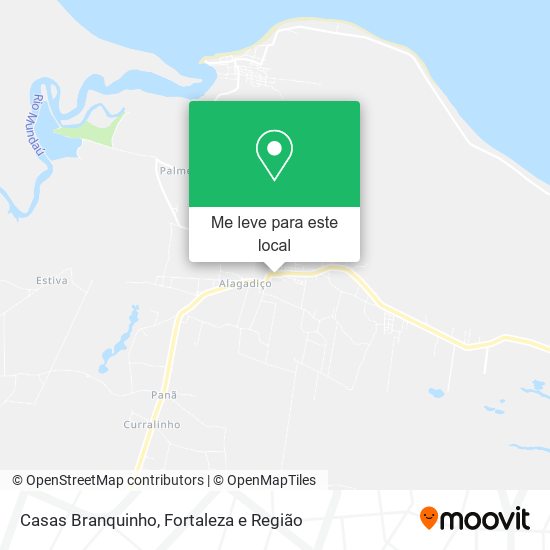 Casas Branquinho mapa